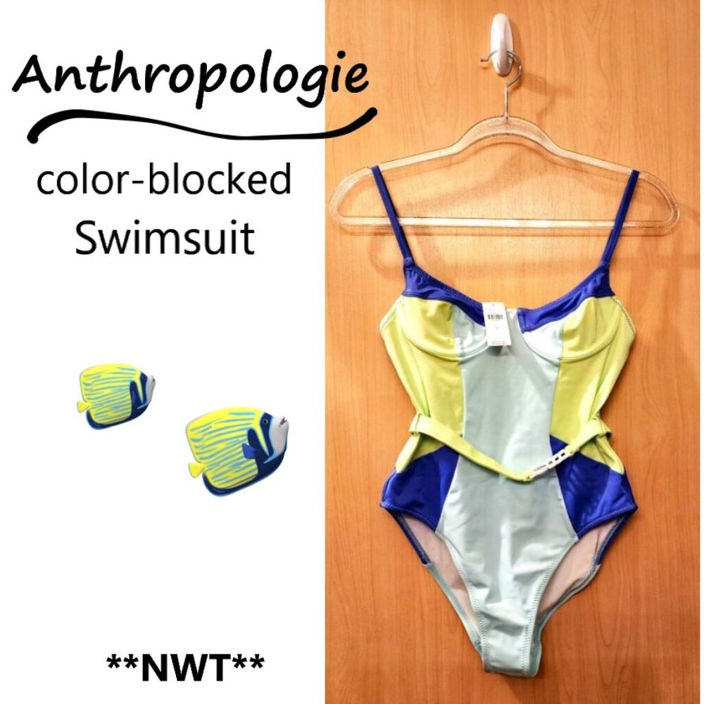 ANTHROPOLOGIE 1-piece swimsuit